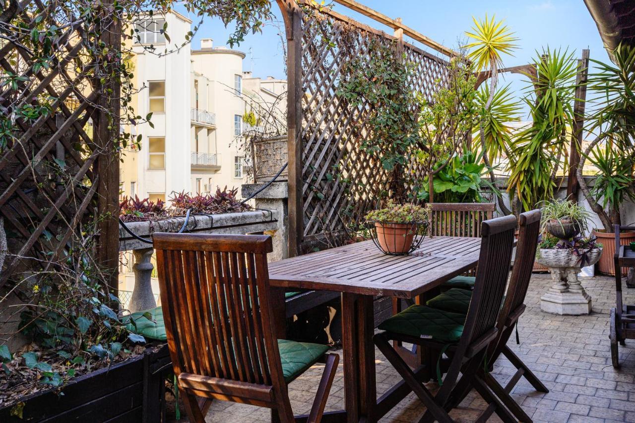 Ferienwohnung Duomo - Fontana Penthouse With Beautiful Terrace Mailand Exterior foto